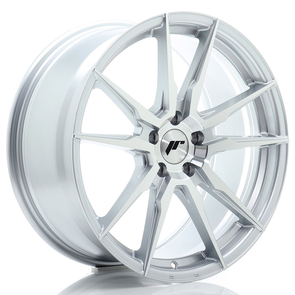 Cerchio in Lega JAPAN RACING JR21 19x8,5 ET41 5x112 Silver Machined Face