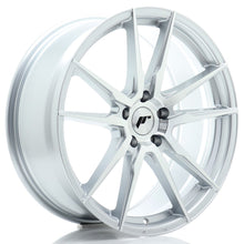 Carica l&#39;immagine nel visualizzatore di Gallery, Cerchio in Lega JAPAN RACING JR21 20x8.5 ET35 5x120 Silver Machined Face