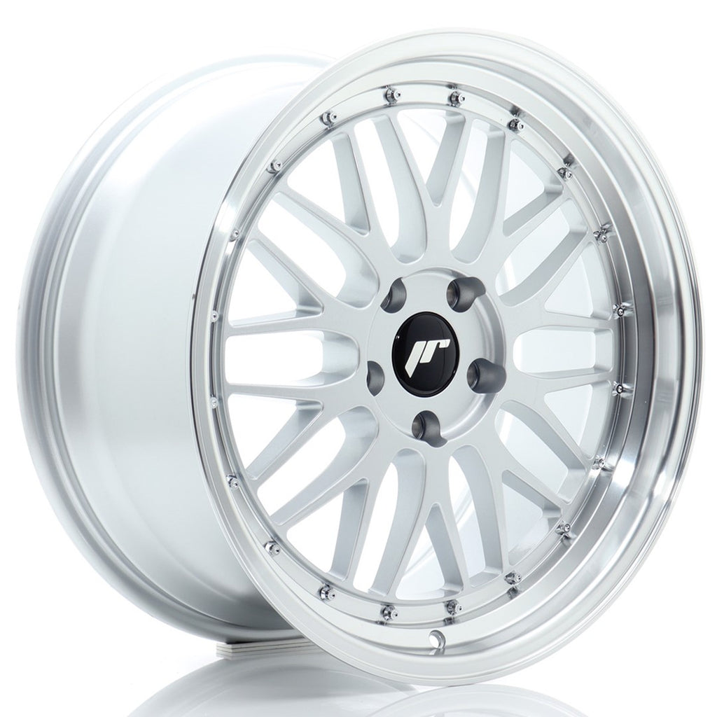 Cerchio in Lega JAPAN RACING JR23 19x9,5 ET35 5x120 Hyper Silver w/ Machined Lip
