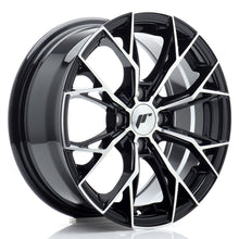 Load image into Gallery viewer, Cerchio in Lega JAPAN RACING JR49 15x6.5 ET35 4x100 Gloss Black Machined Face