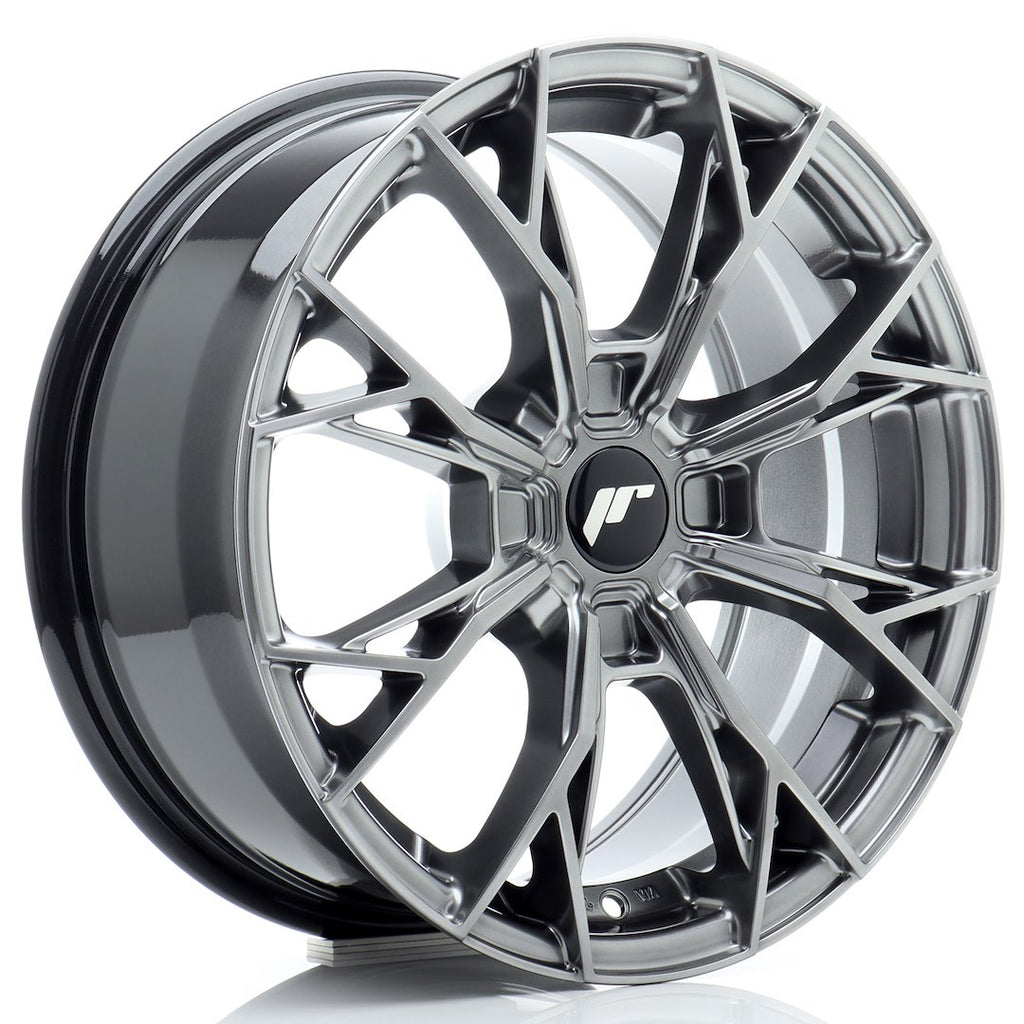 Cerchio in Lega JAPAN RACING JR49 16x7 ET20-42 4H con foratura su misura Hyper Black