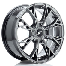 Load image into Gallery viewer, Cerchio in Lega JAPAN RACING JR49 16x7 ET20-42 4H con foratura su misura Hyper Black