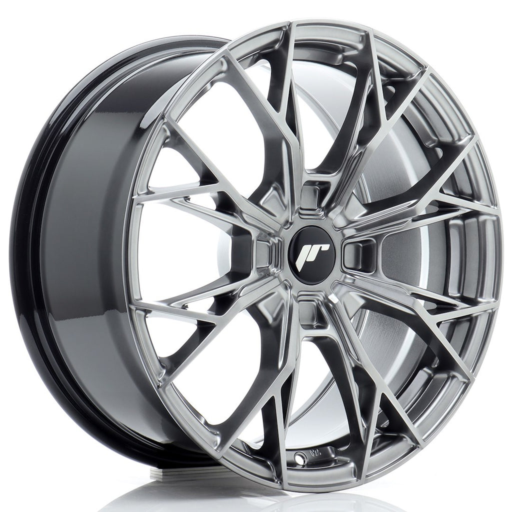 Cerchio in Lega JAPAN RACING JR49 17x8 ET20-40 4H con foratura su misura Hyper Black