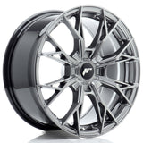 Cerchio in Lega JAPAN RACING JR49 17x8 ET20-40 4H con foratura su misura Hyper Black