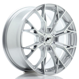 Cerchio in Lega JAPAN RACING JR49 17x8 ET20-40 4H con foratura su misura Silver Machined Face