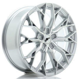 Cerchio in Lega JAPAN RACING JR49 18x8 ET20-42 5H con foratura su misura Silver Machined Face