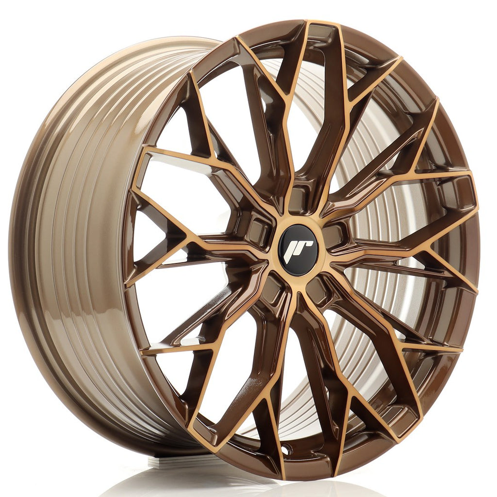 Cerchio in Lega JAPAN RACING JR49 19x8.5 ET20-45 5H con foratura su misura Platinum Bronze