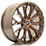 Cerchio in Lega JAPAN RACING JR49 19x8.5 ET20-45 5H con foratura su misura Platinum Bronze