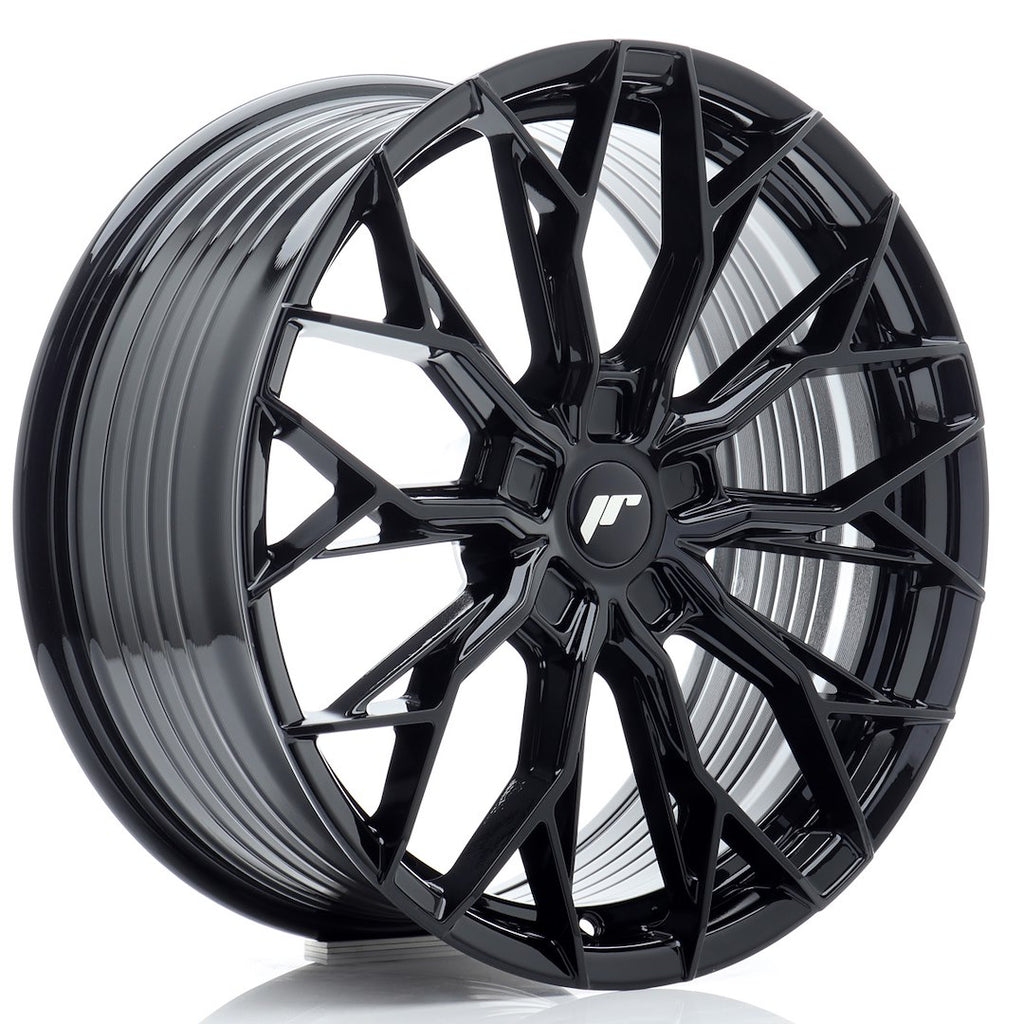 Cerchio in Lega JAPAN RACING JR49 19x8,5 ET20-45 5H con foratura su misura Gloss Black