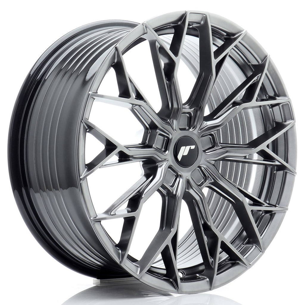 Cerchio in Lega JAPAN RACING JR49 19x8,5 ET20-45 5H con foratura su misura Hyper Black