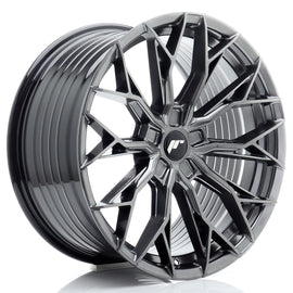 Cerchio in Lega JAPAN RACING JR49 19x9,5 ET20-45 5H con foratura su misura Hyper Black