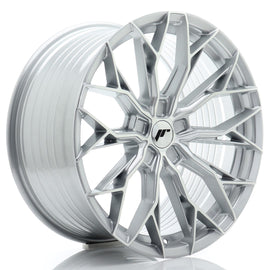 Cerchio in Lega JAPAN RACING JR49 19x9.5 ET20-45 5H con foratura su misura Silver Machined Face