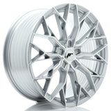Cerchio in Lega JAPAN RACING JR49 20x8.5 ET20-45 5H con foratura su misura Silver w/ Machined Face