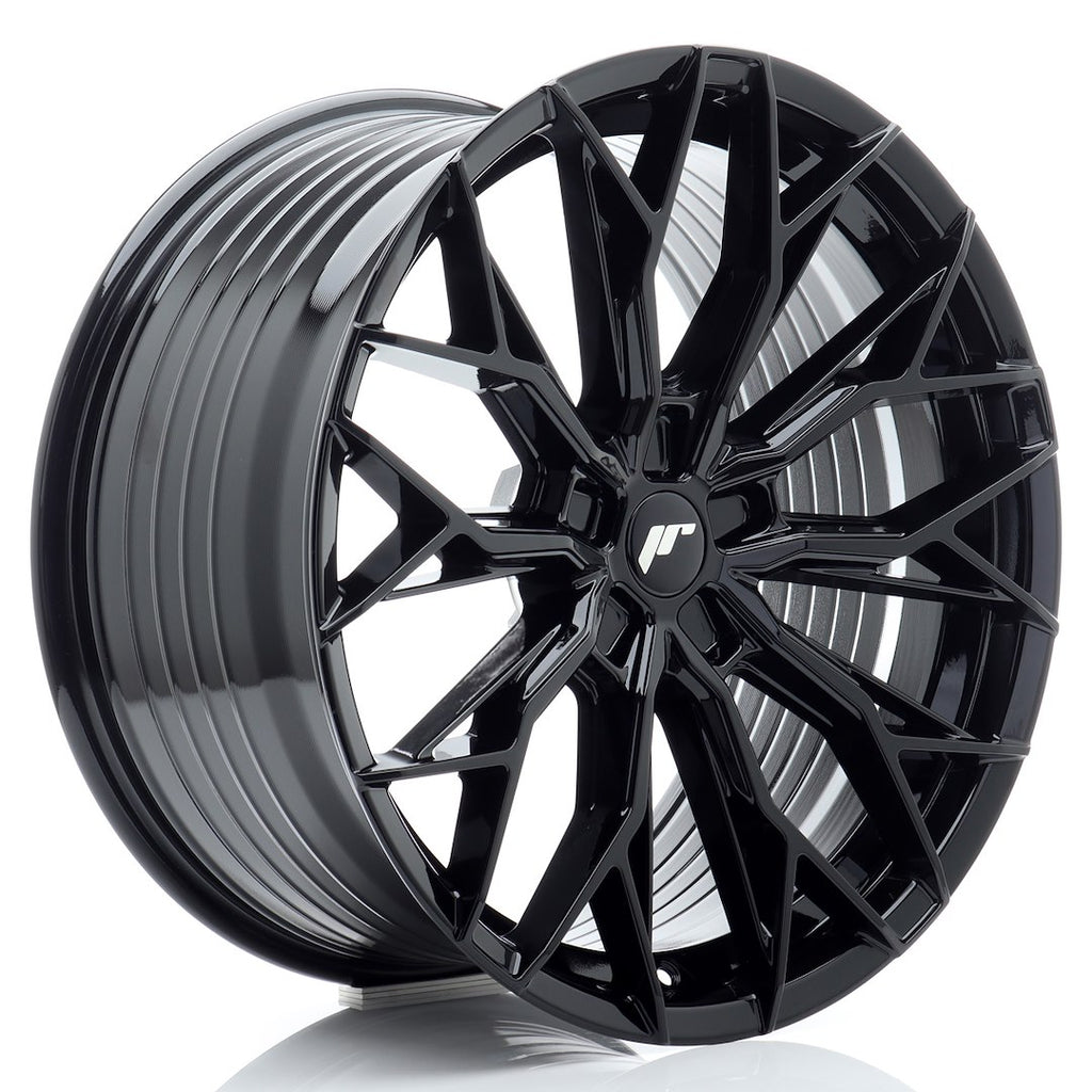 Cerchio in Lega JAPAN RACING JR49 20x9 ET20-35 5H con foratura su misura Gloss Black