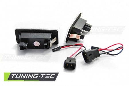 Luci Targa Led LIGHTS CLEAR per BMW Serie 3 E90 / F30 / F32 / Serie 5 E39 / E60 / F10 / X3 / X5 / X6