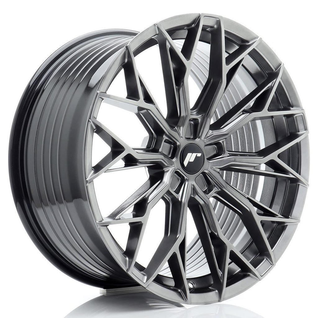 Cerchio in Lega JAPAN RACING JR49 20x9,5 ET20-40 5H con foratura su misura Hyper Black