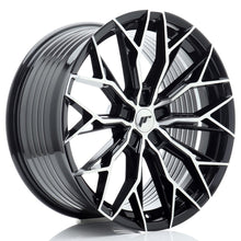 Load image into Gallery viewer, Cerchio in Lega JAPAN RACING JR49 20x9,5 ET20-40 5H con foratura su misura Gloss Black Machined Face