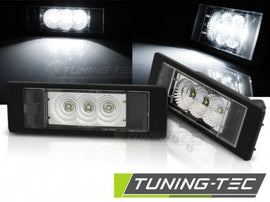 Luci Targa Led LIGHTS CLEAR per BMW E63/E64/E81/Serie 1 E87/Z4/MINI