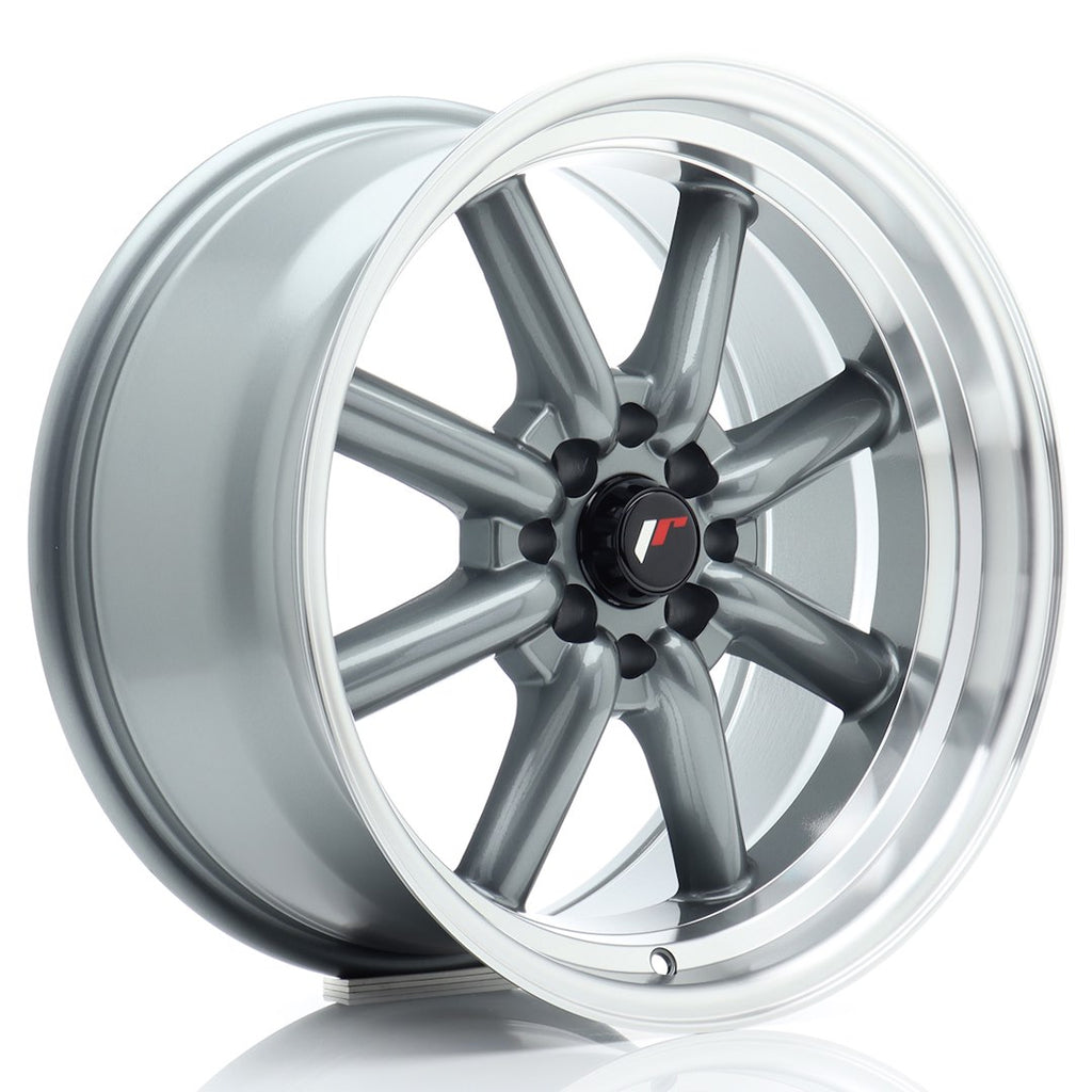 Cerchio in Lega JAPAN RACING JR19 17x9 ET10 4x100/114 Gun Metal