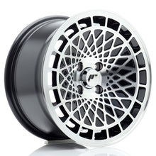 Load image into Gallery viewer, Cerchio in Lega JAPAN RACING JR14 15x8 ET25 4x100 Gloss Black Machined Face