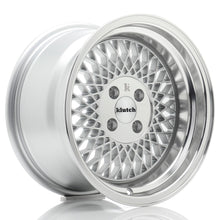 Carica l'immagine nel visualizzatore di Gallery, Cerchio in Lega KLUTCH WHEELS SL1 16x8 ET15 4x100 Silver w/ Machined Lip