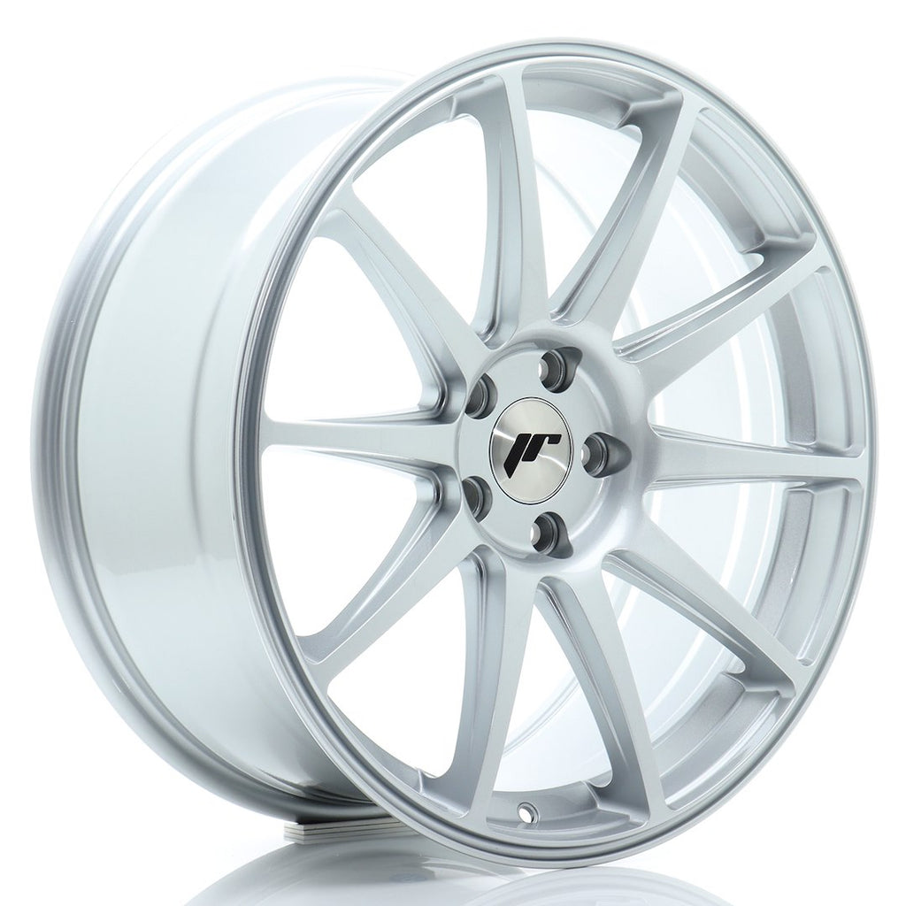 Cerchio in Lega JAPAN RACING JR11 19x8.5 ET35 5x120 Hyper Silver
