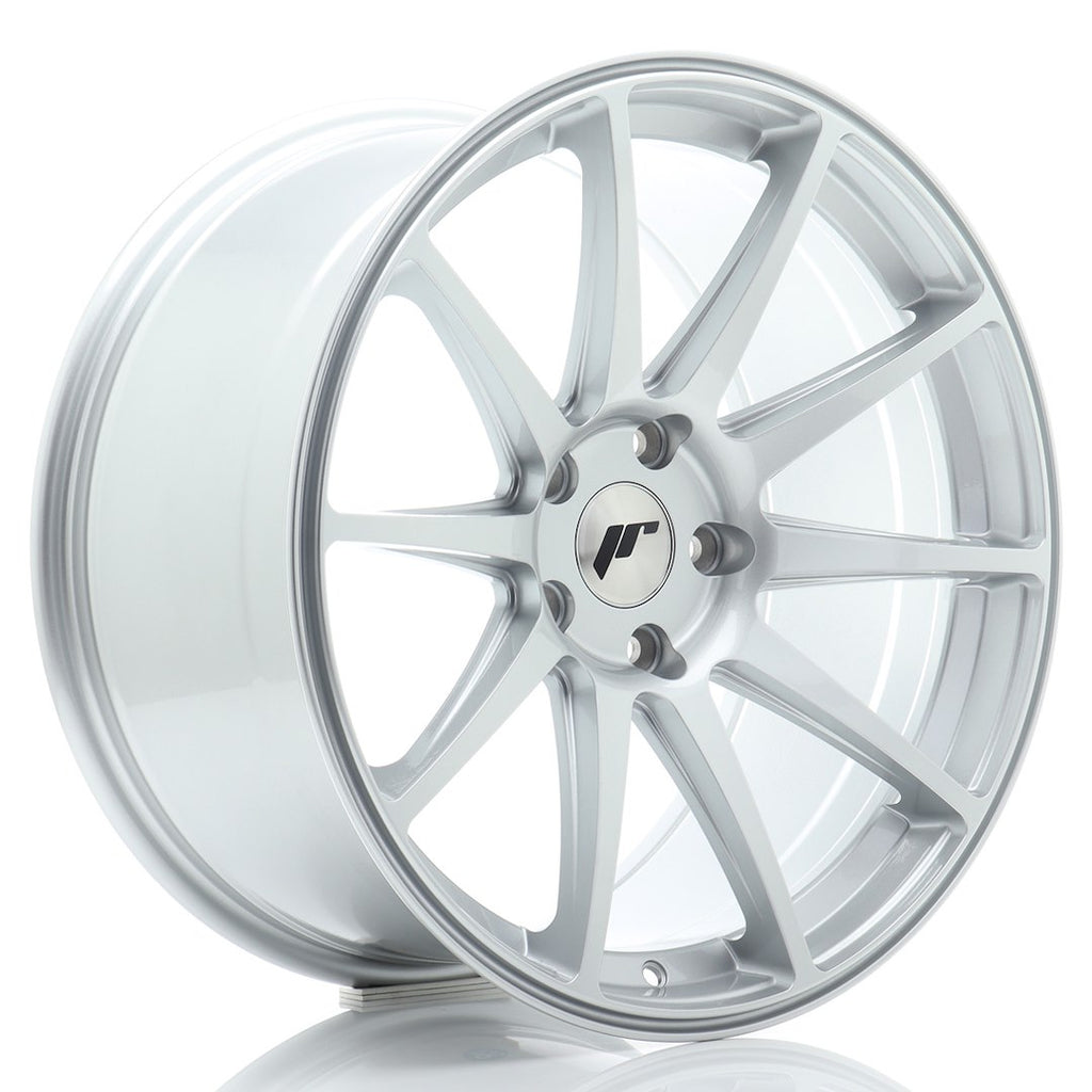 Cerchio in Lega JAPAN RACING JR11 19x9,5 ET35 5x120 Hyper Silver