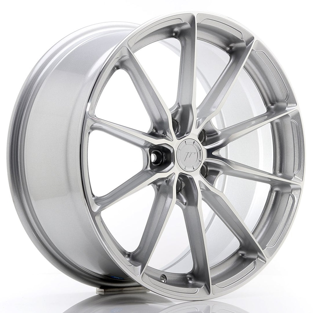 Cerchio in Lega JAPAN RACING JR37 19x8,5 ET35 5x120 Silver Machined Face