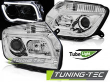 Carica l&#39;immagine nel visualizzatore di Gallery, Fari Anteriori DACIA DUSTER 04.10-14 CHROME TUBE LIGHT