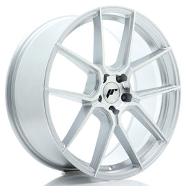 Cerchio in Lega JAPAN RACING JR30 20x8,5 ET35 5x120 Silver Machined Face