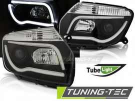 Fari Anteriori DACIA DUSTER 04.10-14 BLACK TUBE LIGHT