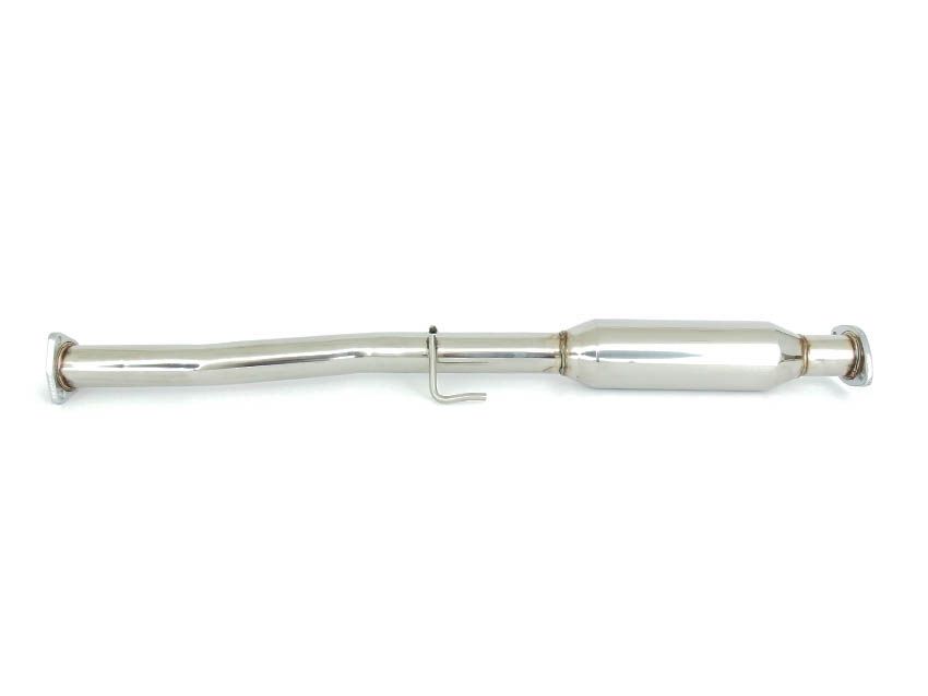 Scarico Cat-Back N1 Spoon Style SK-Import Honda Civic EK EJ 1995-2001 Inox 63,5 mm - foto 5
