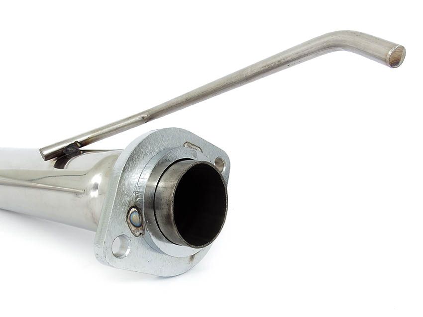 Scarico Cat-Back N1 Spoon Style SK-Import Honda Civic EG EH EJ EK 57mm Inox - foto 4
