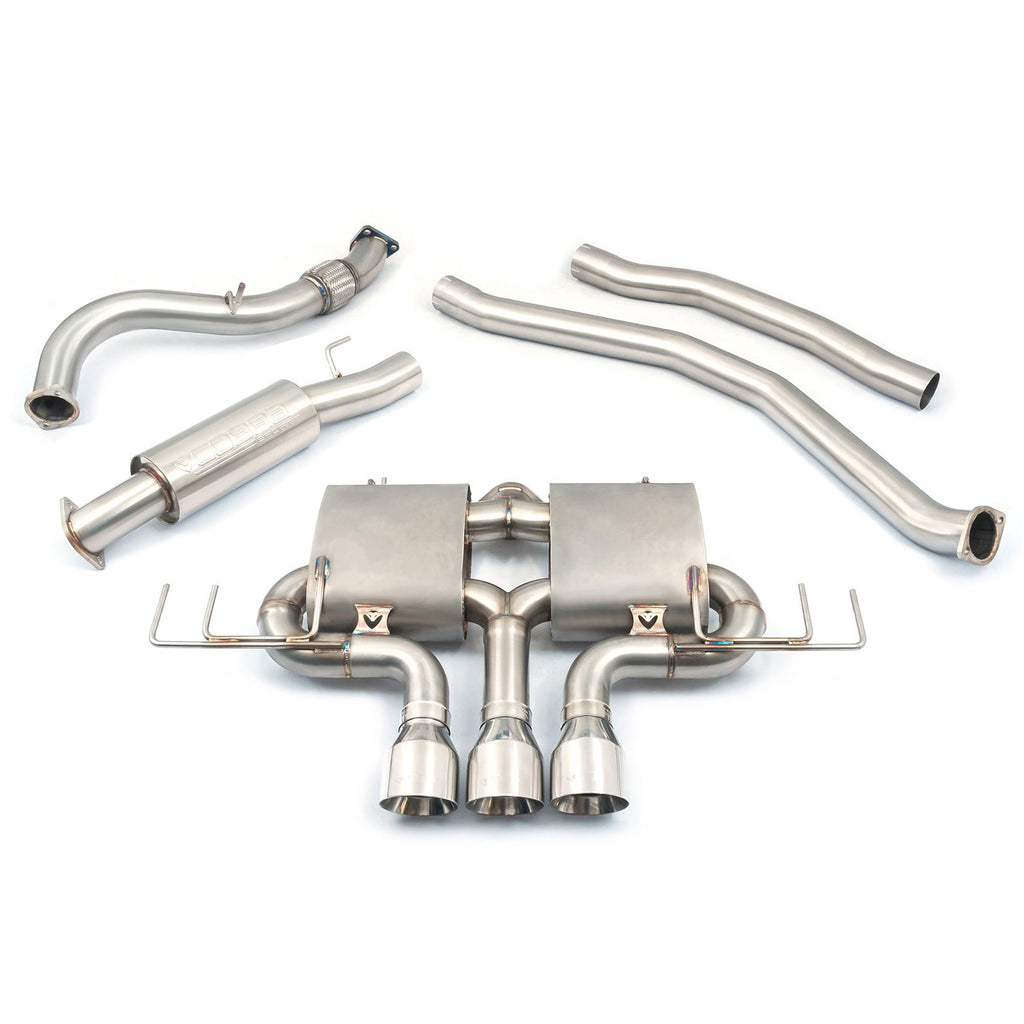 Cobra Sport Scarico sportivo Cat Back per Honda Civic Type R FK8 (UK Model)