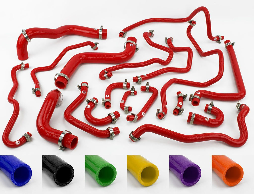Kit tubi in silicone raffreddamento e sfiati Mazda RX-8 SE3P 231 pre-restyling guida a sinistra – Stoney Racing