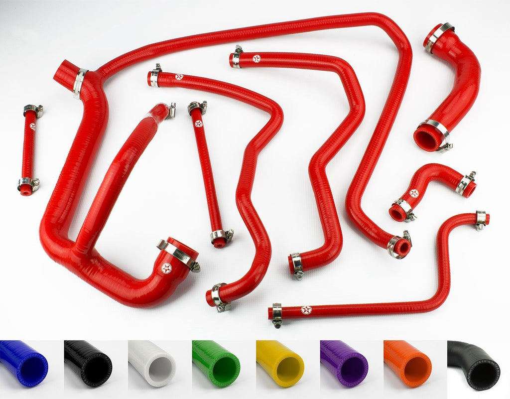 Kit tubi in silicone radiatore Land Rover Defender 300TDI guida a sinistra – Stoney Racing
