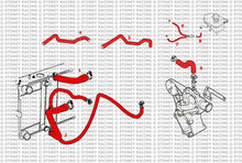 Kit tubi in silicone radiatore Land Rover Defender 300TDI guida a sinistra – Stoney Racing - foto 2