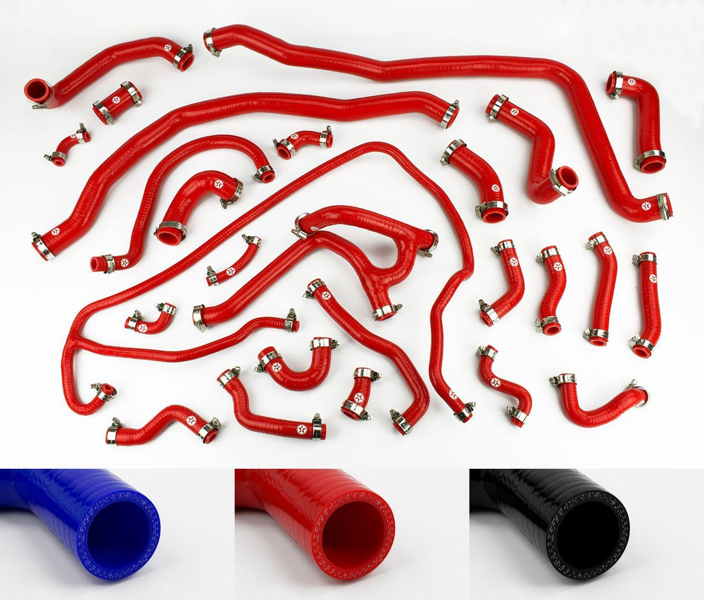 Kit tubi in silicone raffreddamento e sfiati MG TF 1.8 PRT – Stoney Racing