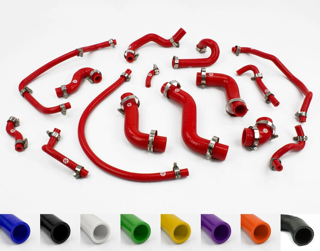 Kit tubi in silicone raffreddamento e sfiati Mazda MX-5 NA 1.6 – Stoney Racing