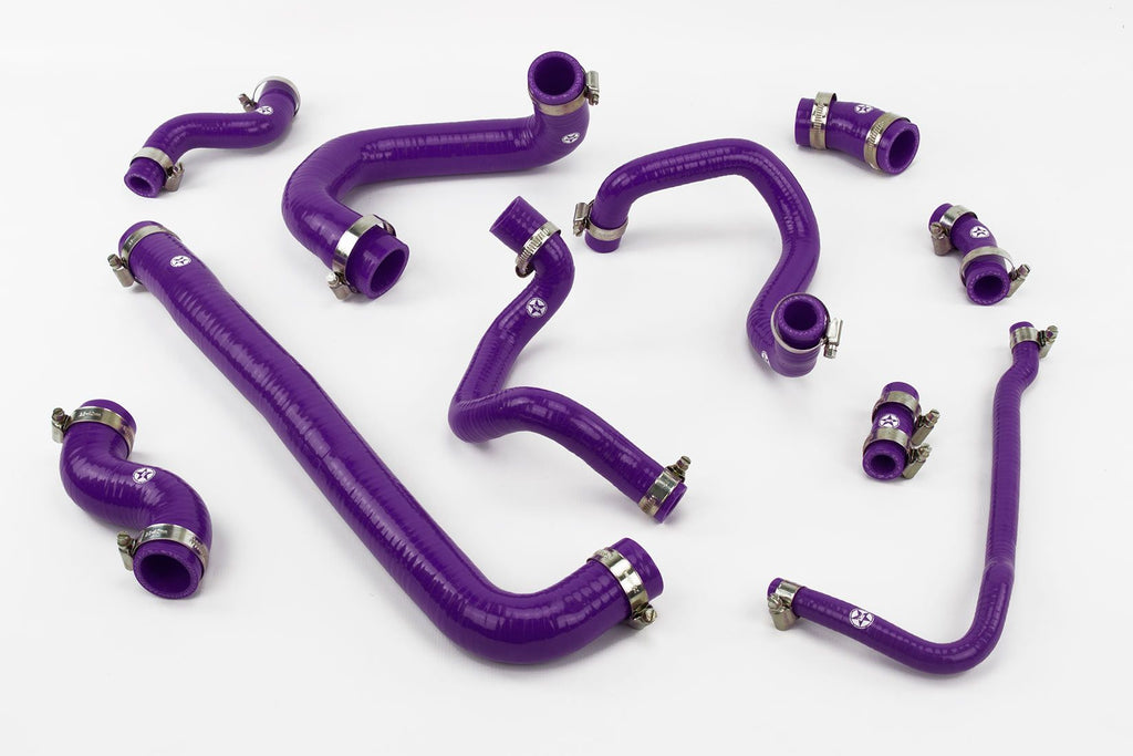 Kit tubi in silicone radiatore MINI One e Cooper R50 senza aria condizionata 2000-2003 – Stoney Racing - foto 7