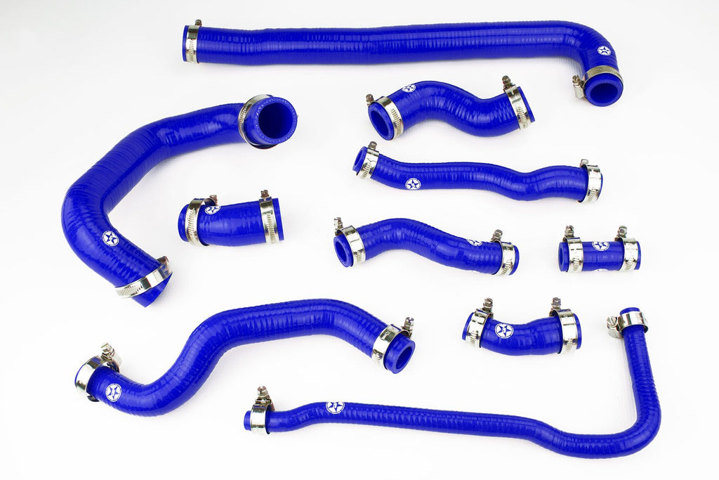 Kit tubi in silicone radiatore MINI One e Cooper R50 senza aria condizionata 2004-2006 – Stoney Racing - foto 3