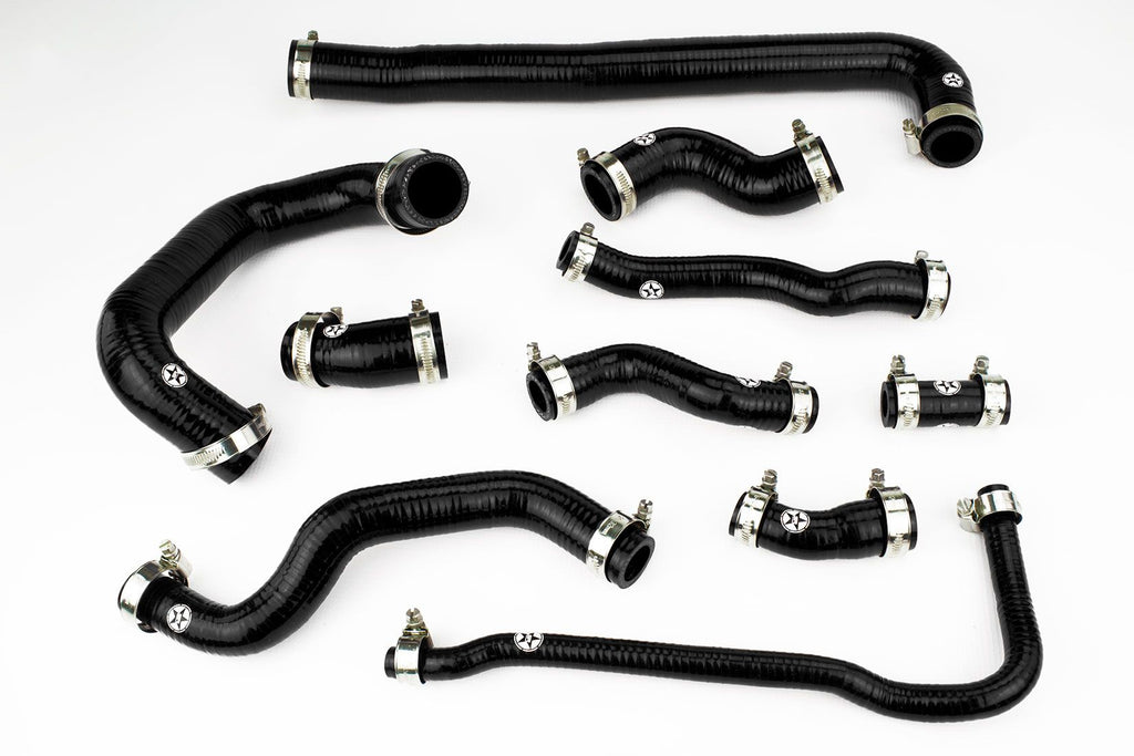 Kit tubi in silicone radiatore MINI One e Cooper R50 senza aria condizionata 2004-2006 – Stoney Racing - foto 4