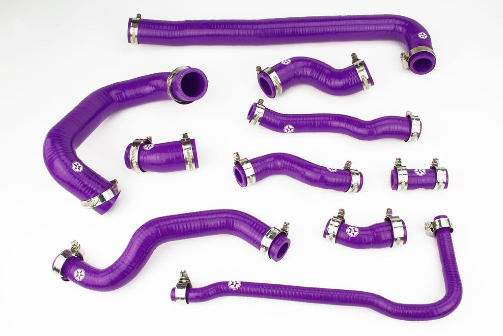 Kit tubi in silicone radiatore MINI One e Cooper R50 senza aria condizionata 2004-2006 – Stoney Racing - foto 7