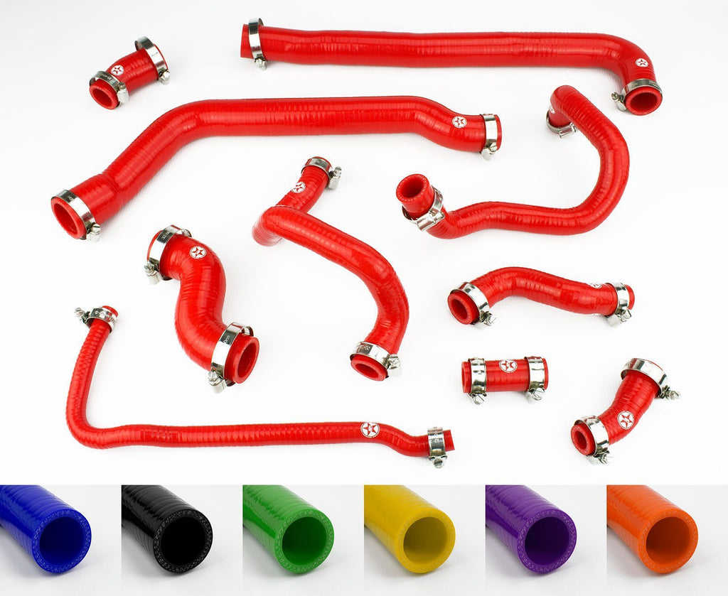 Kit tubi in silicone radiatore MINI One e Cooper R50 con aria condizionata 2000-2003 – Stoney Racing