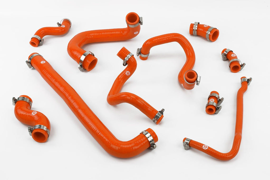 Kit tubi in silicone radiatore MINI One e Cooper R50 senza aria condizionata 2000-2003 – Stoney Racing - foto 6