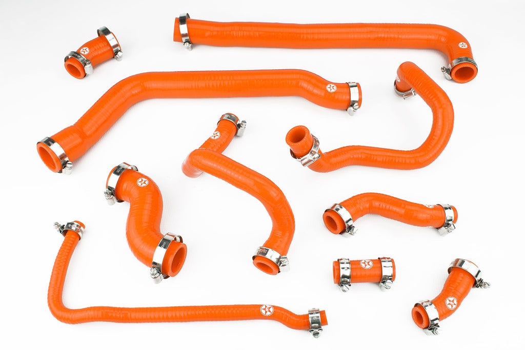 Kit tubi in silicone radiatore MINI One e Cooper R50 con aria condizionata 2000-2003 – Stoney Racing - foto 6