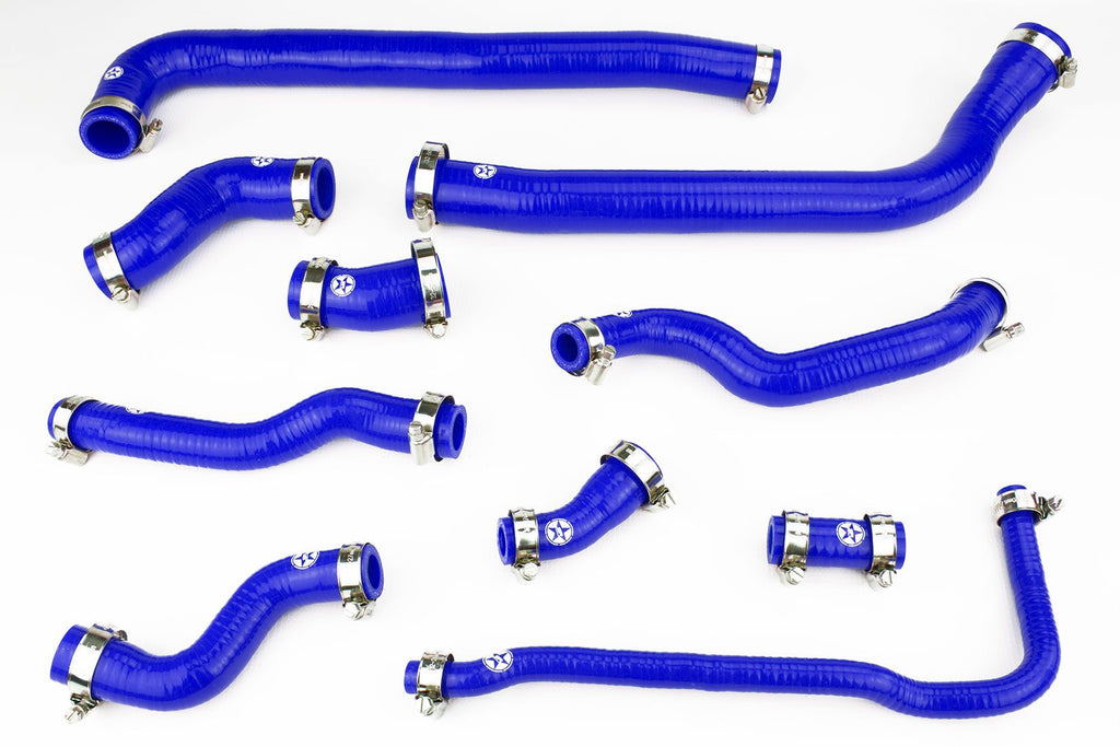 Kit tubi in silicone radiatore MINI One e Cooper R50 con aria condizionata 2004-2006 – Stoney Racing - foto 3