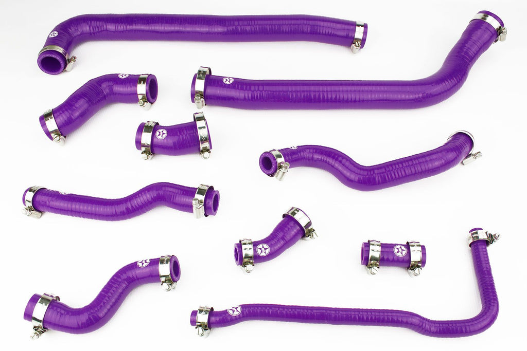 Kit tubi in silicone radiatore MINI One e Cooper R50 con aria condizionata 2004-2006 – Stoney Racing - foto 7