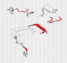 Kit tubi in silicone prolunga conversione 2ZZ-GE Toyota MR2 ZZW30 MK3 Roadster – Stoney Racing - foto 2
