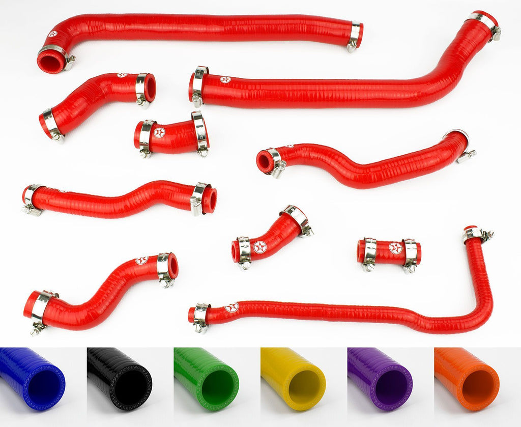 Kit tubi in silicone radiatore MINI One e Cooper R50 con aria condizionata 2004-2006 – Stoney Racing